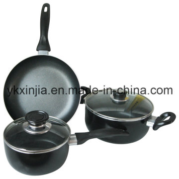 Utensílios de cozinha Alumínio Cozinhando Ware 5PCS Cookware Set